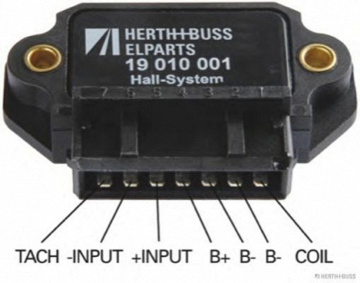 HERTH BUSS ELPARTS 19010001 -  Коммутатор, система зажигания